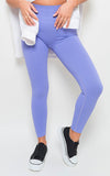 Lightweight High Waisted Rib Curvy Leggings