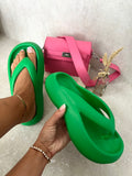 Chunky Platform Flip-Flops Sandals