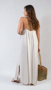 Spaghetti Strap Side Slit Maxi Dress