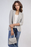 Open Front Cardigan with Front Pockets