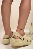 Classic Platform Clog Sandals