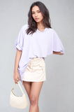 Balloon Sleeve Oversized Top