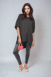 Balloon Sleeve Oversized Top