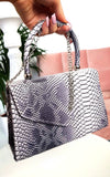 Croc Print Handbag