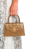 Croc Print Handbag