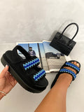 Double Crochet Strap Crochet Chunky Sandals